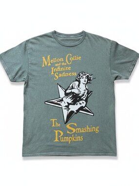 The Smashing Pumpkins Green Mellon Collie & the Infinite Sadness T-Shirt Medium